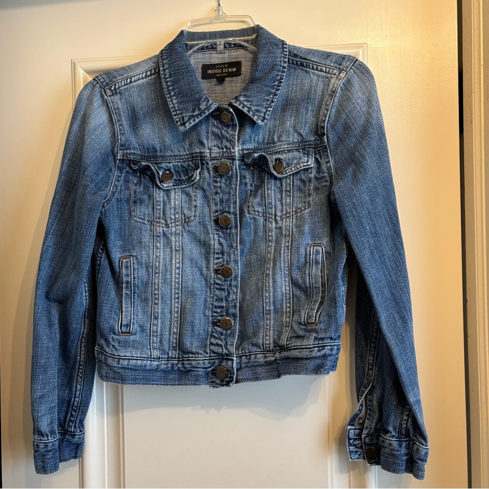 J. Crew Light Blue Denim Jean Jacket